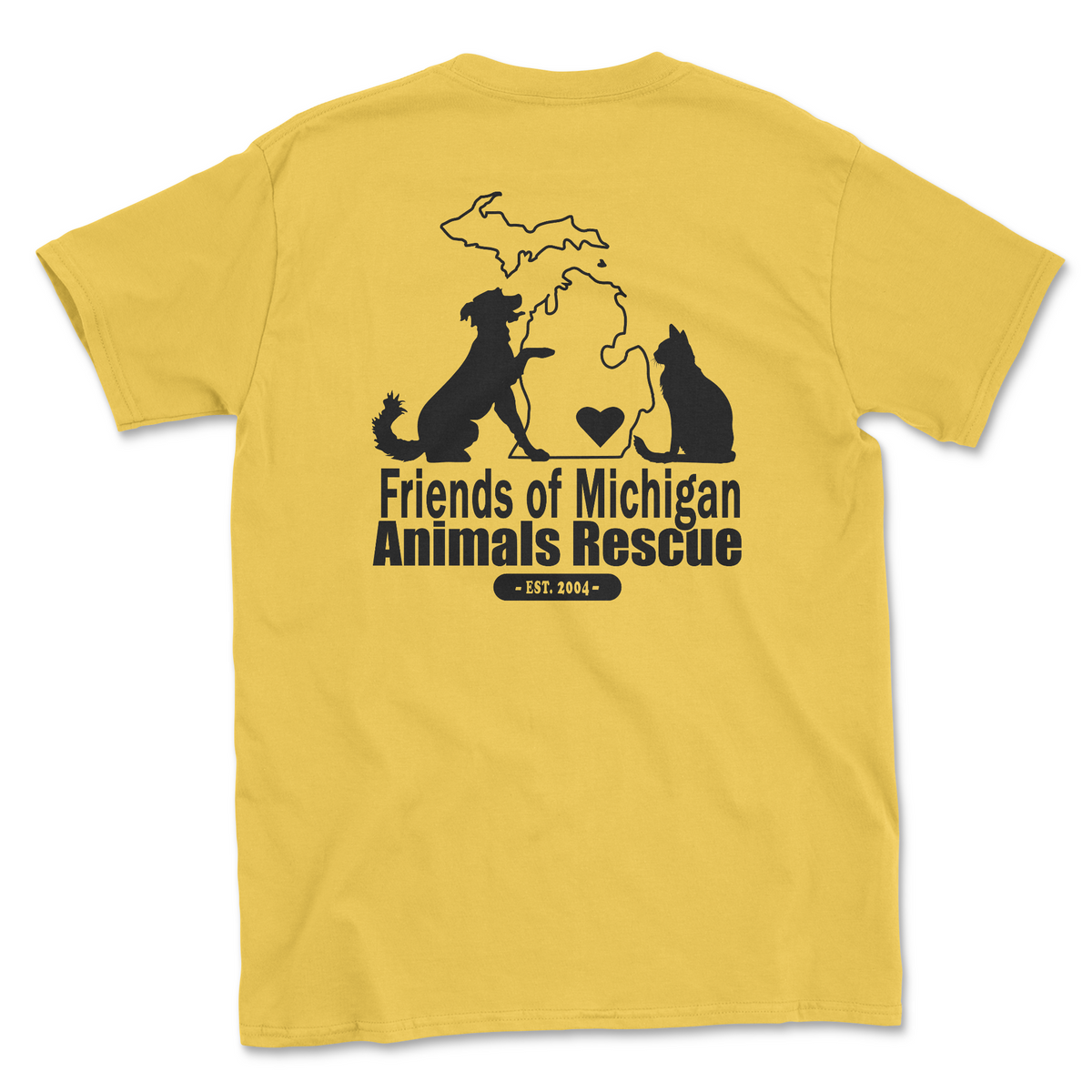 Friends of Michigan Animals Rescue - Daisy (Adult Short Sleeve T-Shirt)
