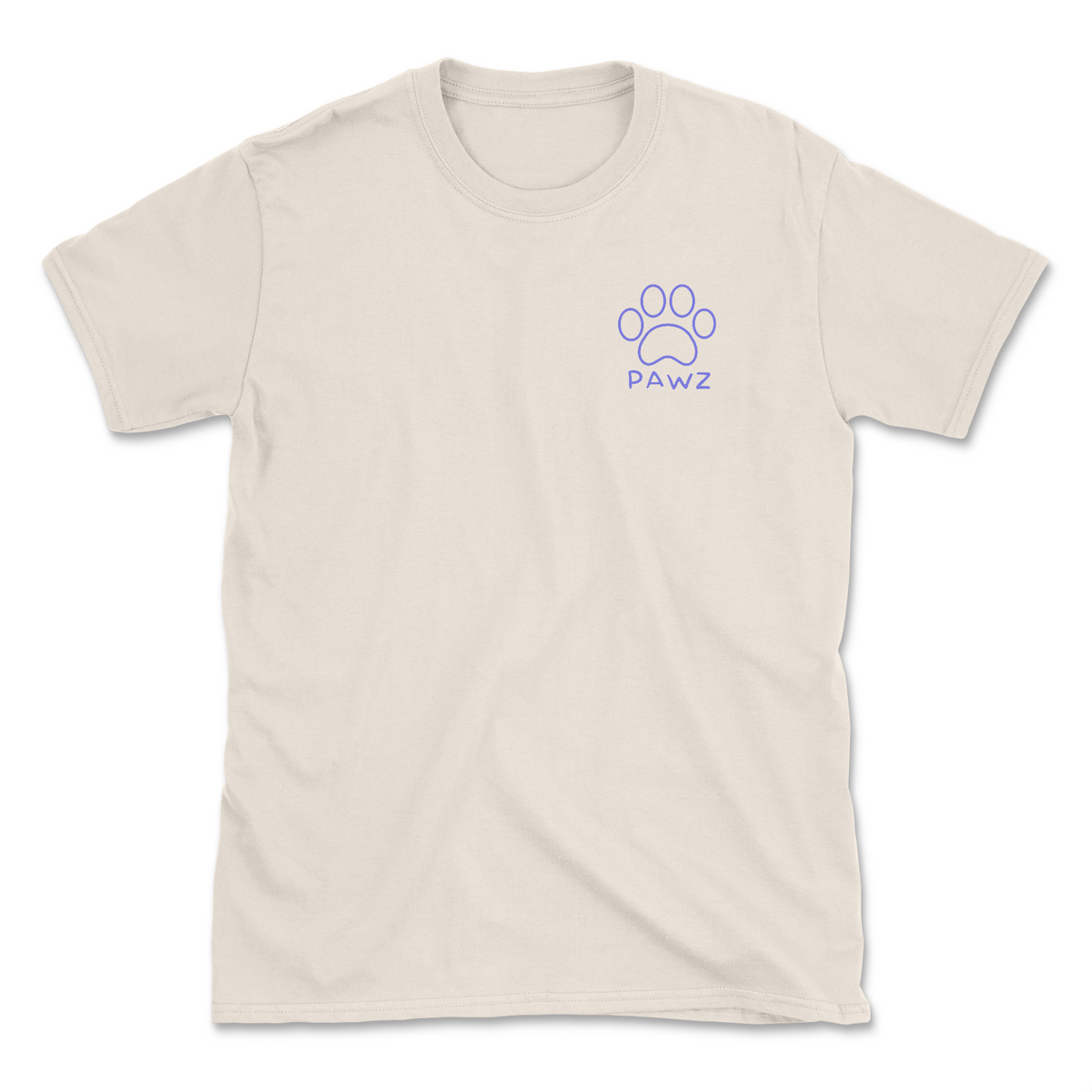 Logo - Natural (Adult Short Sleeve T-Shirt)