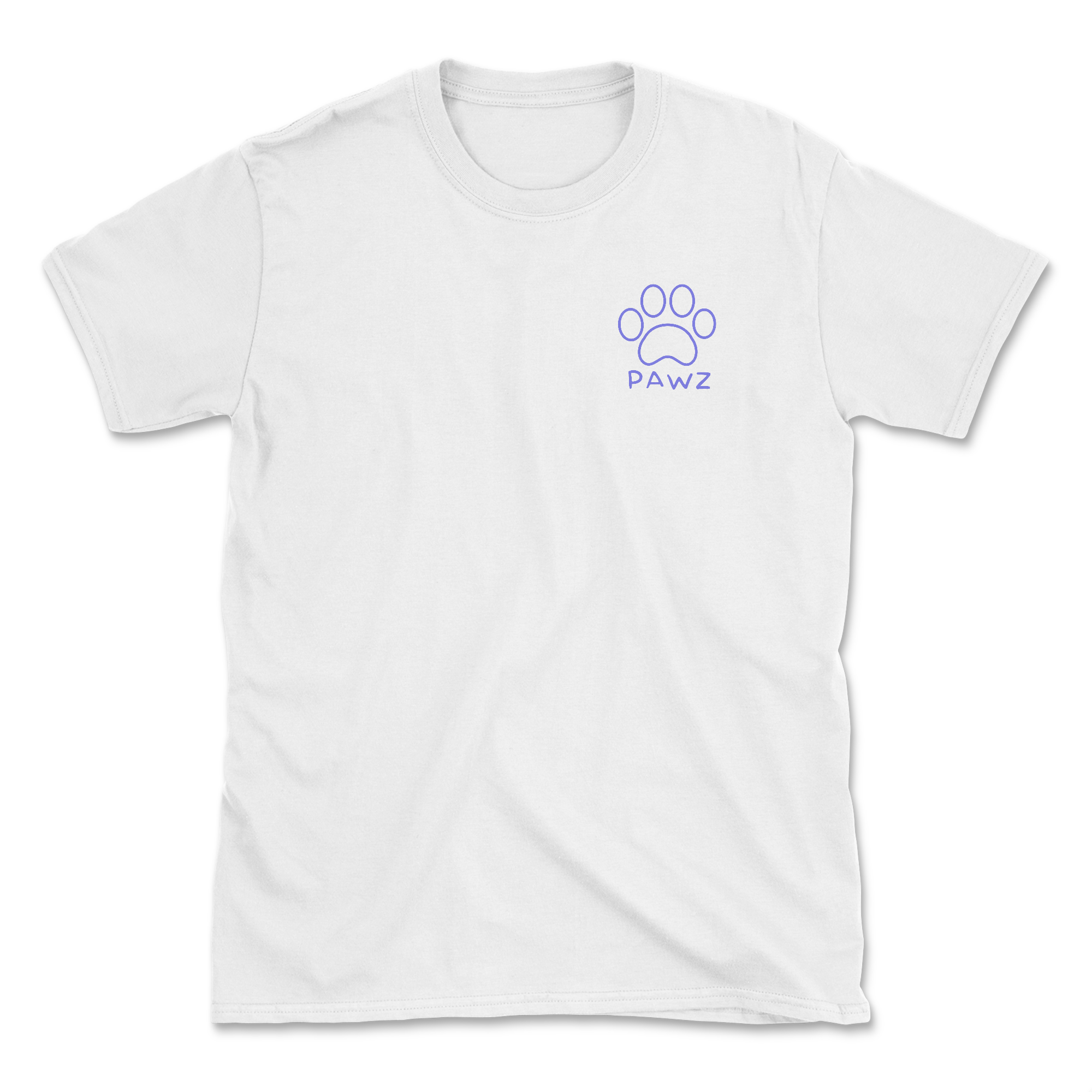 Logo - White (Adult Short Sleeve T-Shirt)