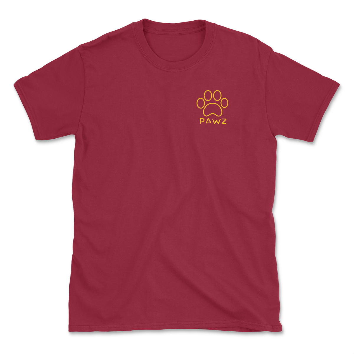 New Mexico Flag Paw (Adult Short Sleeve T-Shirt)
