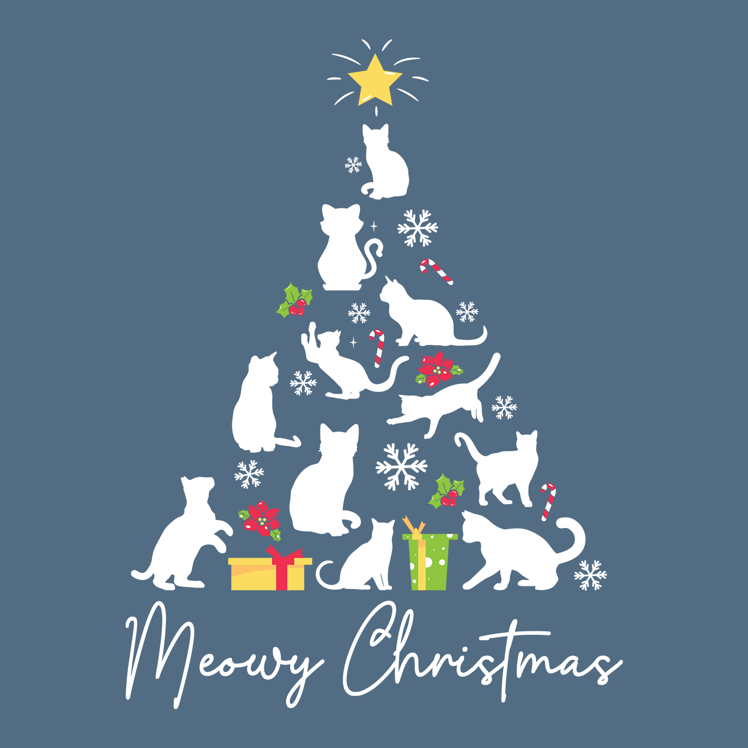 Kitty Tree (Adult Hoodie)