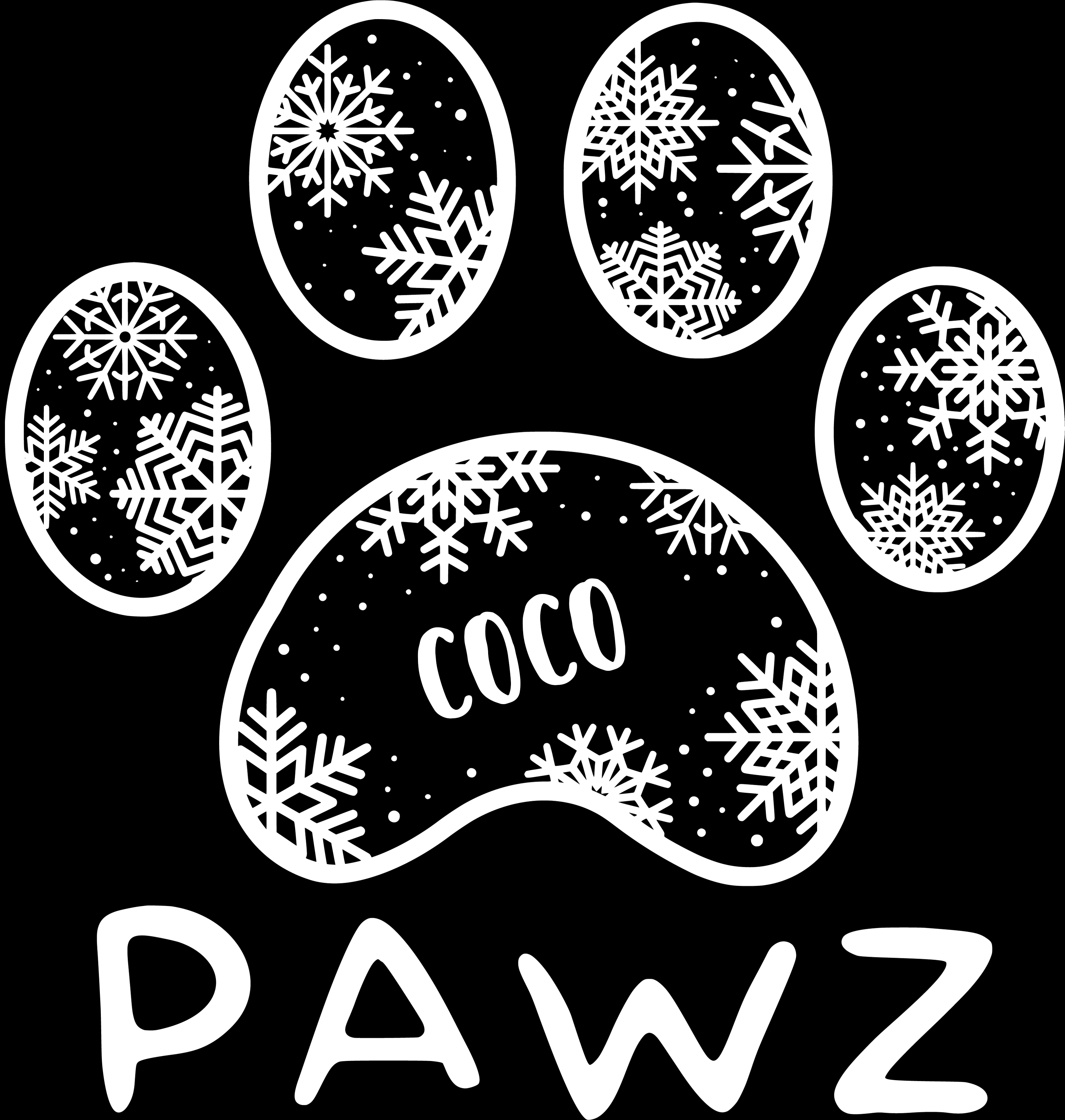 Coco Snowflake (Adult Hoodie)