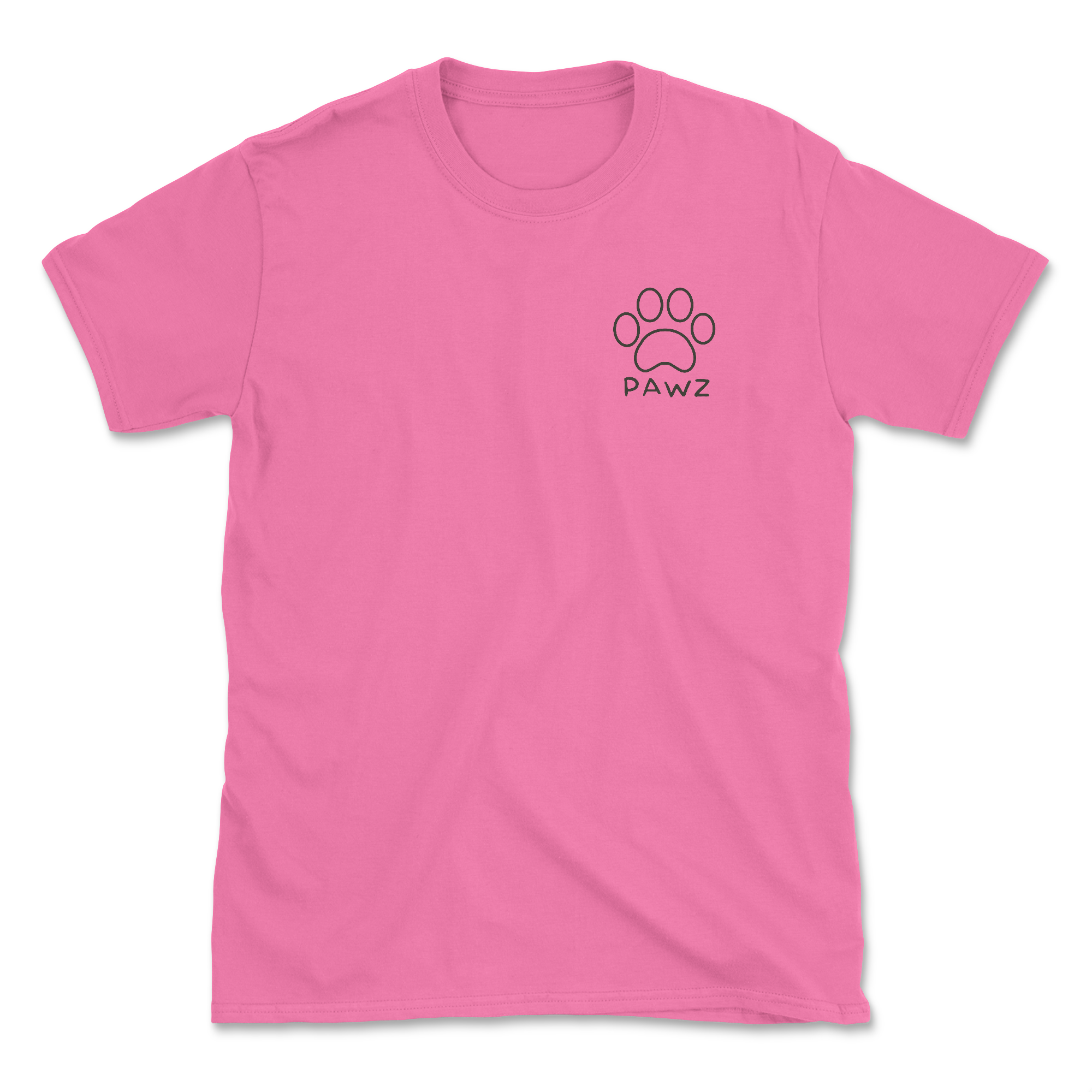 Serotonin Pawz - Azalea (Cold Nose Warm Heart) (Adult Short Sleeve T-Shirt)